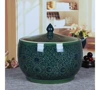 Rice Bucket Rice Ceramic Container Large Capacity Rice Dispenser Ceramic Rice Cylinder Ceramic Kitchen Storage Tank With Lids Grain Storage Tank For Tea Grain Storage Container F