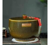 Rice Bucket Rice Container Pantry Storage Containers General Loose Tea Storage Co Decorative Jar Ceramic Containers With Lids For Food 10kg Storage Bins Food Airtight Storage Jar