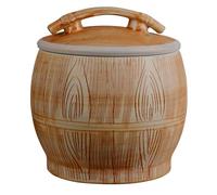 Rice Bucket Rice Dispenser,ceramic Rice Container Ceramic Rice Jar With Lid Grain Rice Storage Ceramic Container Rice Dispenser Airtight Storage Bucket For Snacks Candy Coffee Be