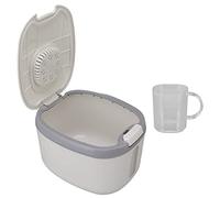 Rice Bucket with Lid, Insect Proof Stackable Airtight Rice Container for Grains for Flour (S Gray (5kg/11.0lb))