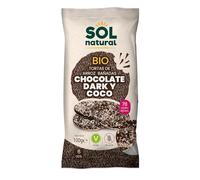 Rice Cakes with Dark Chocolate and Coconut Gluten-Free Vegan Bio 100 g (Chocolate - Coconut)