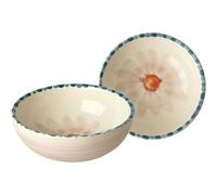 RICE - Ceramic Bowl 13,4 cm, Soft Pink Flower - Lavender