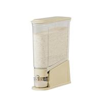 Rice Container | Airtight Large with Measuring Cup Storage Container | Organizer with Pressure Dispenser for Pantry | for Kitchen Restaurant Flour Cereals Dry Food Soul