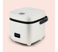 Rice Cooker 1 Person, Mini Electric Multi Cooker for 2 Cups, Fast Cooking, Non-Burning Technology