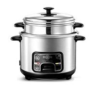 Rice Cooker,304 Stainless Steel Inner Pot Rice Cooker Old-Fashioned Household Rice Cooker with Steamer for Cooking And Cooking Healthy Uncoated 2L-5L,4L