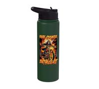 Rice Cooker Enthusiast Cringe Skeleton Stainless Steel Insulated Water Bottle