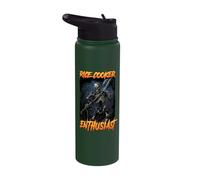 Rice Cooker Enthusiast Cringe Skeleton Stainless Steel Insulated Water Bottle