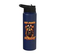 Rice Cooker Enthusiast Cringe Skeleton Stainless Steel Insulated Water Bottle