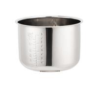 Rice Cooker Inner Pot Electric Pressure Cooker Replacement Inner Pot 5L Compatible For Instant Pot 304 Stainless Steel Inner Pot 139 Series