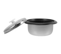 Rice Cooker Liner Inner Pot Non Stick Aluminium Alloy 1.5l | Scale Markings, Even Heating Performance, Silver Finish, for Electric Rice Cooker and Rice, Dormitory Use
