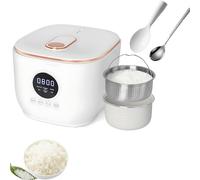 Rice Cooker - Smart Low Sugar 5-in-1 Multi-Cooker with Low Carb Steamer Basket, 24H Delay Timer & 8H Keep Warm, 3L Non-Stick Inner Pot for Keto Diet