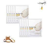 Rice Dough Modeling Mask, Rice Dough Facial Mask, Fully Rice Dough Modeling Mask, Rice Dough Mask, Rice Face Mask, Rice Mask for Face, Rice Dough Moisturizer Facial Mask, Deep Nourishing (10pcs)