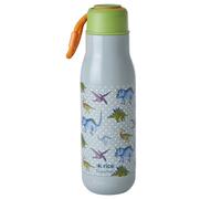 RICE - Drinking Bottle 50 cl, New Dino - Grey