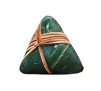 Rice Dumplings Funny Food Pillow Realistic Rice Dumplings Plush Stuffed Toys Festival Decor Chinese Dragon Boat Festival Gift For Kids Birthday Christmas(Green,40cm)