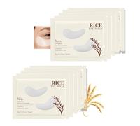 Rice Eye Mask: Effectively improves eye bags, dark circles, and wrinkles; relieves eye strain; reduces wrinkles; improves and firms the skin around the eyes.