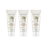 Rice Face Cleanser, Low-pH Korean Rice Water Face Wash for Sensitive, Dry Skin, Hydrating & Moisturizing, Creamy Lather, Deep Pore Cleansing, Exfoliating Scrub Cleanser (3)