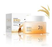 Rice Face Cream - Korean Moisturiser with Rice Extract & Niacinamide - Lightweight Non-Greasy Hydrating Cream for Glowing, Radiant & Even Skin Tone - Daily Face Moisturiser for All Skin Types