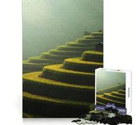 Rice Fields Mu Cang Chai Vietnam Hard Jigsaw Puzzle for Adults 1000 Pieces Improve Memory Relaxed Mind Sharp Edge Stylish Gift (38x26cm)