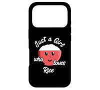 Rice Girl Kawaii Rice Bowl Asian Food Japanese Kitchen Case for iPhone 17 Pro