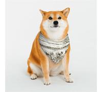 Rice Harvest Pattern Dog Bandanas, Comfortable Cotton Triangle Bibs Scarfs for Dogs Or Cats, Cute Pet Kerchief for Small Medium Large Dogs-Small