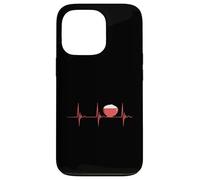 Rice Heartbeat EKG Pulse White Rice Lover Asian Food Lover Case for iPhone 13 Pro