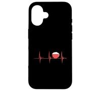 Rice Heartbeat EKG Pulse White Rice Lover Asian Food Lover Case for iPhone 16