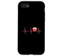 Rice Heartbeat EKG Pulse White Rice Lover Asian Food Lover Case for iPhone SE (2020) / 7/8