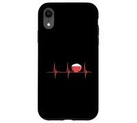 Rice Heartbeat EKG Pulse White Rice Lover Asian Food Lover Case for iPhone XR
