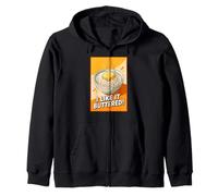 Rice I Like it Buttered Zip Hoodie