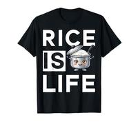 Rice is Life Filipino Food Philippines Asian Love Rice T-Shirt