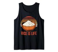Rice is Life Rice Bowl Asian Food Tank Top