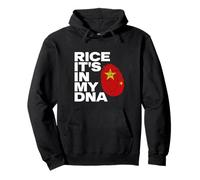 Rice IT'S IN MY DNA Chinese | China Flag National Pride Pullover Hoodie