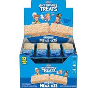 Rice Krispies Treats Mega Bars Large Marshmallow Snack Bars, Kids Snacks, Original, 26.4oz Box (12 Count)
