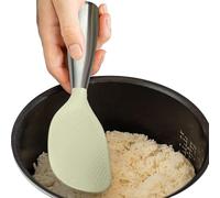 Rice Ladles,Kitchen Standing Serving Spoons for Cooker - Heat Resistant Kitchen Stove for Green Salad Mashed Potatoes,Household Camping Table Use