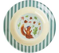 RICE - Melamine Bowl 20 cm, Blue Happy Forest - Blue