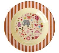 RICE - Melamine Bowl 20 cm, Pink Fun Fair