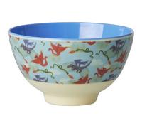 RICE - Melamine Bowl 30 cl, Dragon - Blue