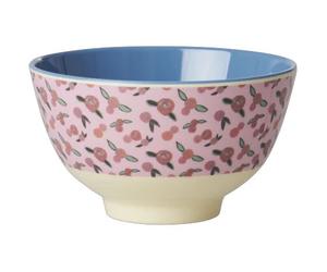 RICE - Melamine Bowl 30 Rose is A Rose - Blue