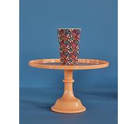 Rice Melamine Cake Stand - Orange