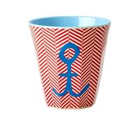 Rice Melamine Cup 100% Melamine Anchor Print Medium