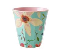 Rice Melamine Cup Made of 100% Melamine Selma Flowers Medium