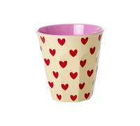 Rice Melamine Mug 100% Melamine Darling Hearts Heart Medium