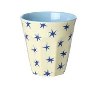 Rice Melamine Mug Stars Cream Star Print Medium