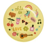 RICE - Melamine Plate 20 cm, Unicorn Love - Multi
