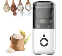 Rice Milling Machine, 480ml Automatic Rice Bran Separator with 7 Gears Milling Accuracy and Intelligent Timer for Home Use