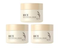 Rice Moisturizing Cream, Long-Lasting Deeply Nourishing, Smooth Absorption, Non-Greasy, Repairing And Nourishing The Barrier, Suitable for All Skin Types (3)
