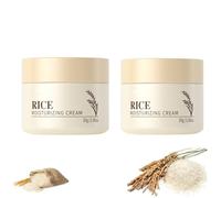 Rice Moisturizing Cream, Long-Lasting Deeply Nourishing, Smooth Absorption, Non-Greasy, Repairing And Nourishing The Barrier, Suitable for All Skin Types (2)