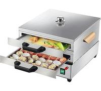 Rice Noodle Roll Steamer, Multifunctional Vermicelli Machine for Cooking Dim Sum, Buns, Dumplings - Home Kitchen Steamer for Delicious Asian Dishes
