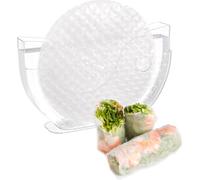 Rice Papers Water Bowl Spring Rolls Water Bowl Egg Rolls Wrappers Holder Summer Rolls Sheets Container, Easy to Clean