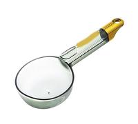 Rice Portion Scoop, 180ML Simple Long Handle Clamp/Holder Light Luxury Rice Scoop Multi-Function Flour Cooking Spoons Design Transparent Spatula Measuring Scoop for Control (Translucent Green)